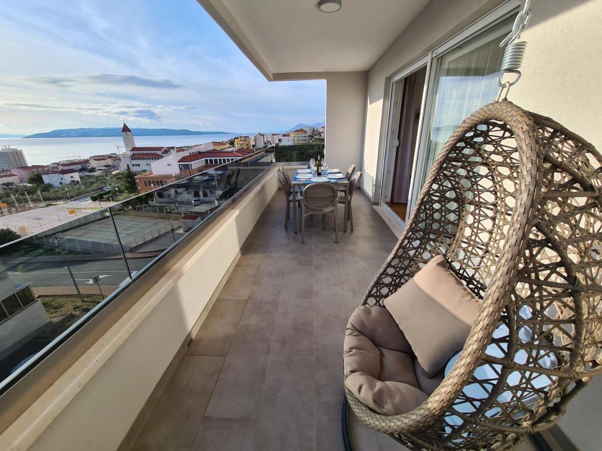 Mariposa Makarska 83M2 New Apartment With Garage Екстер'єр фото