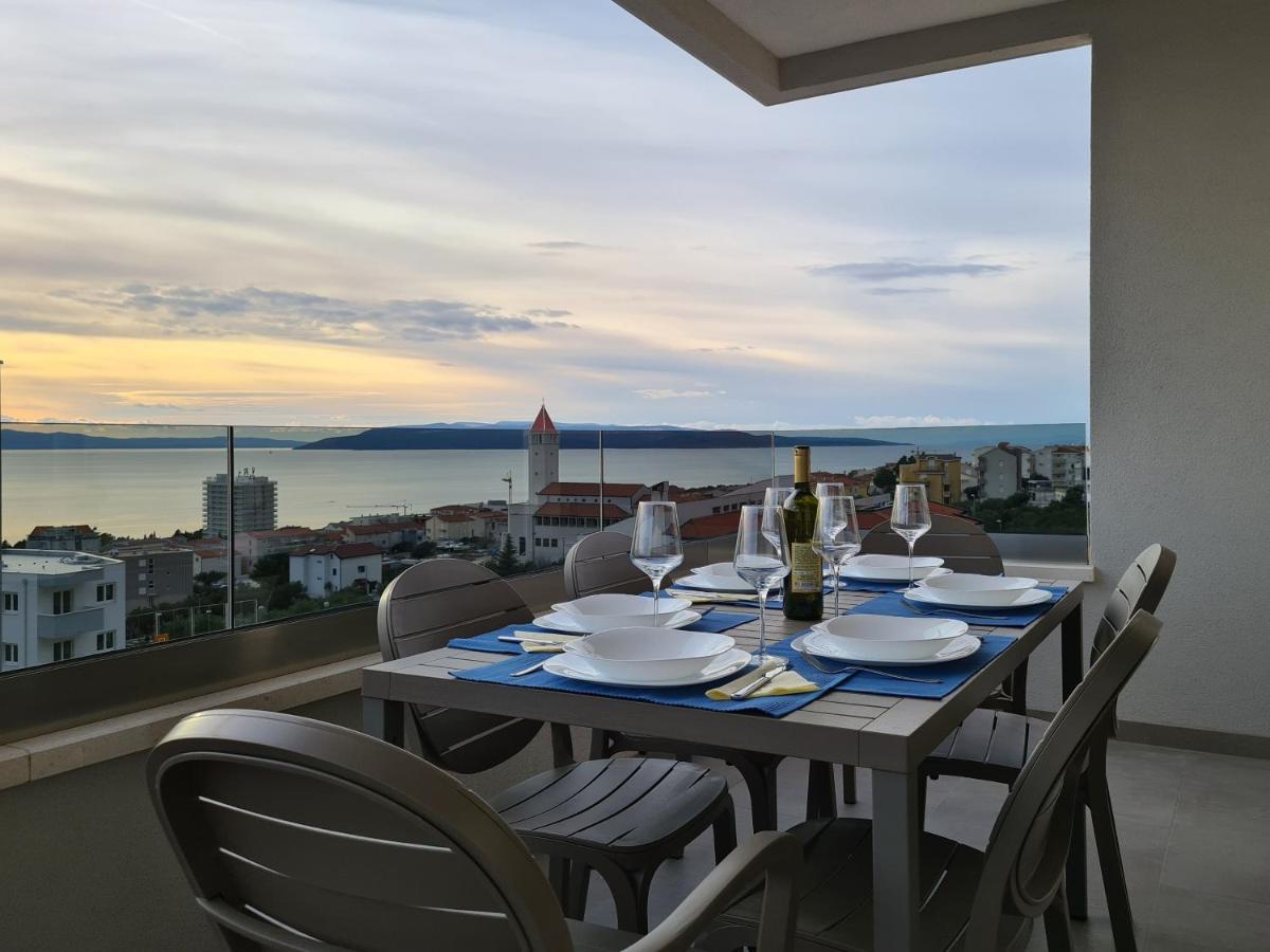 Mariposa Makarska 83M2 New Apartment With Garage Екстер'єр фото